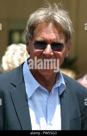 Harrison Ford 05/30/03 Harrison Ford Walk of Fame 6801 Cérémonie @ Hollywood boulevard Hollywood,Photo par Kazumi Nakamoto/Hollywood News Wire Référence de fichier #  33683 HNWPLX 353 Banque D'Images