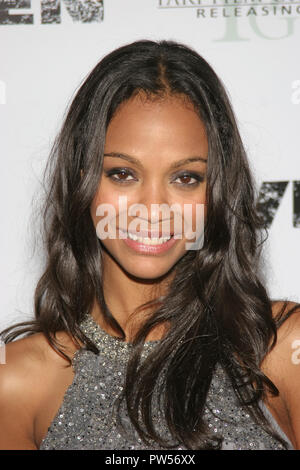 Zoe Saldana 09/12/06 HAVEN @ cinémas ArcLight Hollywood, photo de Jun Matsuda/HNW / PictureLux 33683 Numéro de référence de dossier 990HNWPLX Banque D'Images