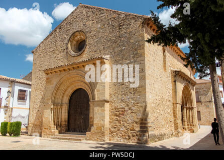 Église de Santa Cruz à Baeza, Espagne.style roman qui a été préservé dans un parfait état jusqu'à nos jours. Il date de la fin de la XIIIE cen Banque D'Images