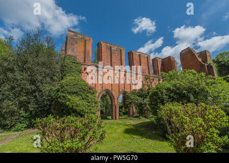 Vue sur le château dans le monastère Hude, Oldenburg, Allemagne Banque D'Images