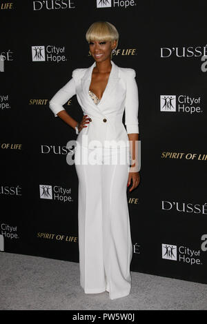 Los Angeles, CA, USA. 11Th Oct, 2018. Porcelan assiste à la Cité de l'espoir 2018 Gala à Barker Hanger sur Octobre 1q 2018 à Santa Monica CA. Credit : Arc Sh/Espace d'image/media/Alamy Punch Live News Banque D'Images