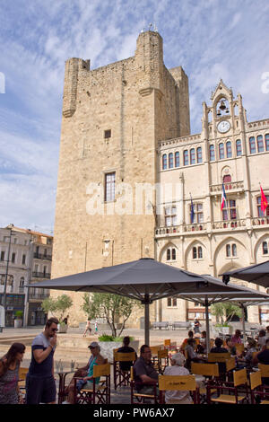 Palais des Archevêques Narbonne Banque D'Images