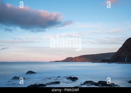 Tresaith, Aberporth, au Pays de Galles Banque D'Images