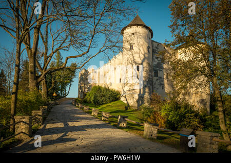 Château de Dunajec Niedzica, Pologne Banque D'Images