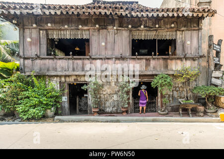 Dans Yap-Sandiego touristiques Maison ancestrale Parian District de Cebu a dit d'être l'une des plus anciennes maisons de Philippines. Banque D'Images