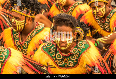 Des séances de pratique,Aliwan Manille Philippines Fiesta Banque D'Images