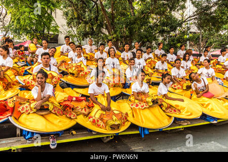 Des séances de pratique,Aliwan Manille Philippines Fiesta Banque D'Images