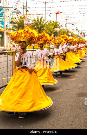 Des séances de pratique,Aliwan Manille Philippines Fiesta Banque D'Images