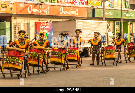 Des séances de pratique,Aliwan Manille Philippines Fiesta Banque D'Images