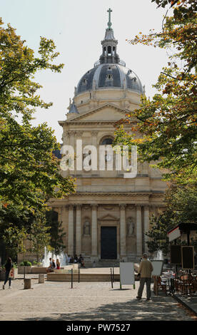 Chapelle de Sainte Ursule de Sorbonne Université dans quartier Latin à Paris en France Banque D'Images