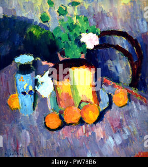 Still Life with Kulich 1905 par Alexej von Jawlensky 1864-1941 Russie Fédération de Banque D'Images