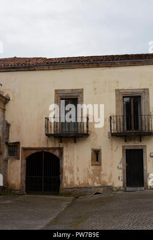 Monastère cistercien de Santa María la Real de Valdediós Banque D'Images