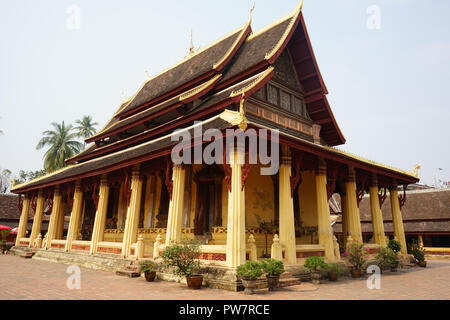 Vat Si Saket, Wat Si Saket, Wat Satasahatsaham, Vientiane, Laos, Asie Banque D'Images