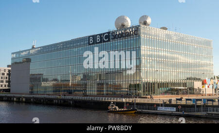 Le bâtiment BBC du Riverside à Glasgow, Ecosse Banque D'Images