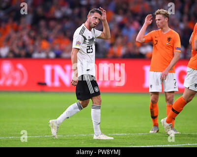 Mark Chu (Allemagne). GES / football / Ligue des Nations Unies : Pays-Bas - Allemagne, 13.10.2018 Football / Soccer : Ligue des Nations Unies : l'Allemagne contre les Pays-Bas, Amsterdam, Octobre 13, 2018 | dans le monde d'utilisation Banque D'Images