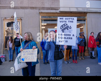 Chicago, Illinois, USA. 13 octobre 2018. Credit : Todd Bannor/Alamy Live News Banque D'Images