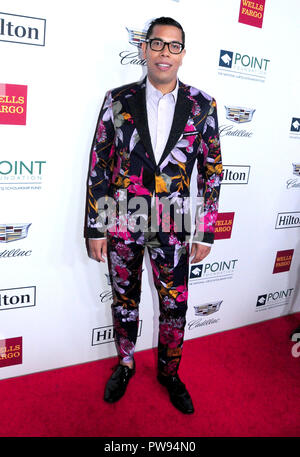 Los Angeles, CA - le 13 octobre : canaux assiste à la Fondation de Steven Point rend hommage à Los Angeles le 13 octobre 2018, 2018 au Beverly Hilton Hotel à Beverly Hills, Californie. Photo de Barry King/Alamy Live News Banque D'Images
