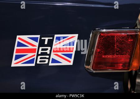 Anglais Triumph TR6 Banque D'Images