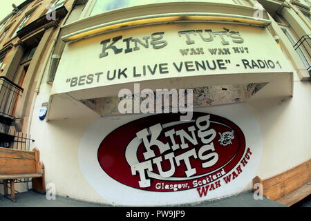 King Tuts de façade, 272A St Vincent St, Glasgow G2 5RL Banque D'Images