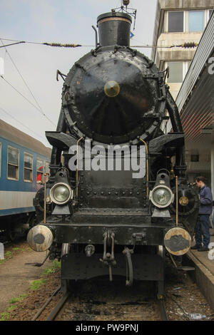 Locomotive classique hongrois Banque D'Images