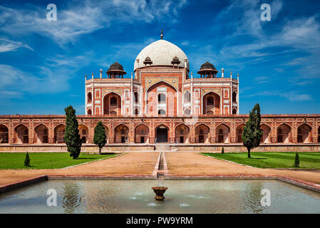 Tombe de Humayun. Delhi, Inde Banque D'Images