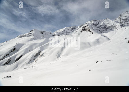 Paysage pittoresque autour du camp de base de l'Annapurna au Népal Banque D'Images