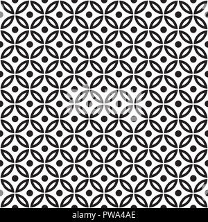 Cercle D'Intersection vintage sans couture motif Banque D'Images
