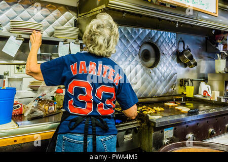 Kathy's Diner - Northampton, Massachusetts, USA Banque D'Images