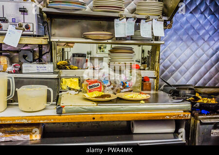 Kathy's Diner - Northampton, Massachusetts, USA Banque D'Images