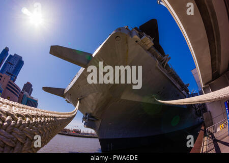 Intrepid Sea, Air & Space Museum Manhattan - New York, New York, USA Banque D'Images