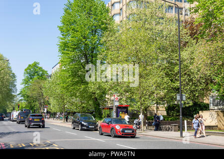 Wellington Road, St John's Wood, City of westminster, Greater London, Angleterre, Royaume-Uni Banque D'Images