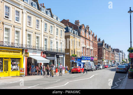 St John's Wood High Street, St John's Wood, City of westminster, Greater London, Angleterre, Royaume-Uni Banque D'Images