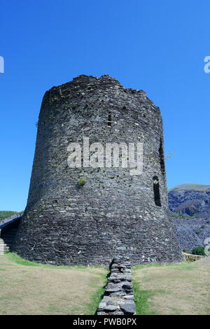 Château de Dolbadarn, Llanberis, Gwynedd, au nord du Pays de Galles, Royaume-Uni Banque D'Images