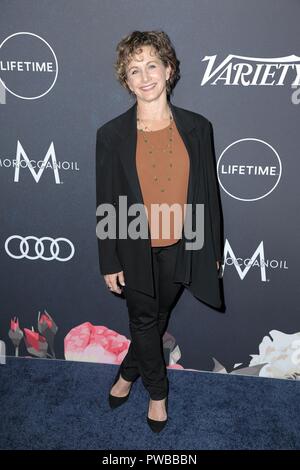 Los Angeles, CA. 12 octobre, 2018. Gabrielle Carteris arrivées à la variété de pouvoir des femmes : Los Angeles, le Beverly Wilshire Hotel, Los Angeles, CA, 12 octobre 2018. Credit : Priscilla Grant/Everett Collection/Alamy Live News Banque D'Images