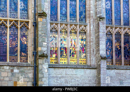 L'église Holy Trinity de plus près. Banque D'Images