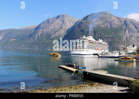 Bateau de croisière en Norvège Oslofjord Banque D'Images