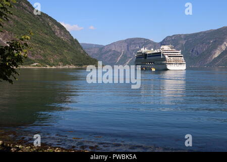 Bateau de croisière en Norvège Oslofjord Banque D'Images