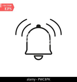 L'icône de notification Vector Illustration.Ui ux. Qualité Premium. Illustration de Vecteur