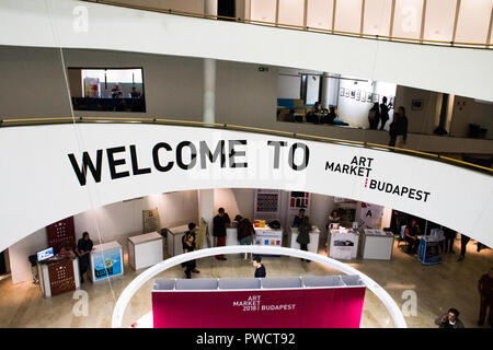 Marché de l'ART, BUDAPEST HONGRIE du 11 au 14 octobre 2018 (l'International Art Fair instants ...) Banque D'Images