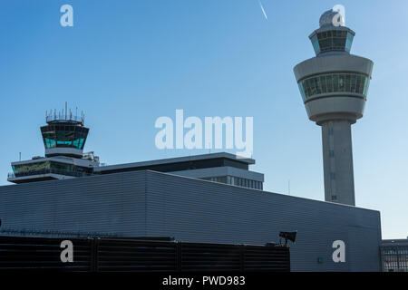 Pays-bas, Amsterdam, Schiphol - 06 mai, 2018 : Schiphol est l'un de l'aéroport le plus achalandé en europe. Banque D'Images