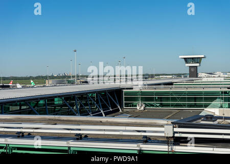 Pays-bas, Amsterdam, Schiphol - 06 mai, 2018 : Schiphol est l'un de l'aéroport le plus achalandé en europe. Banque D'Images