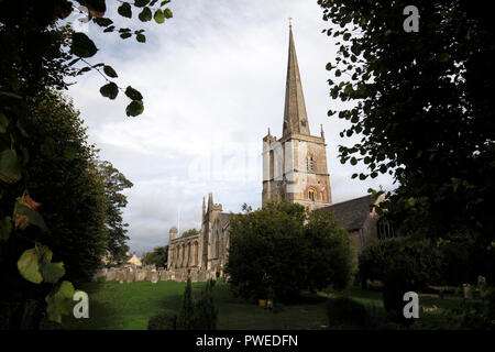 St John the Baptist Church, Burford, Oxfordshire, UK. Banque D'Images