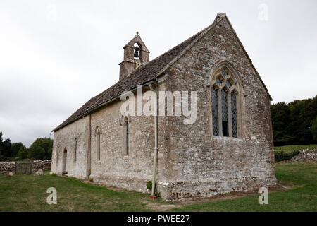 Église St Oswalds, Widford, Oxfordshire Banque D'Images