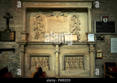 St John the Baptist Church, Burford, Oxfordshire, UK Banque D'Images