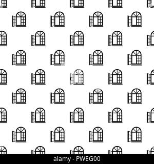 Châssis de fenêtre transparente vector pattern Illustration de Vecteur