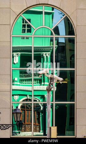 Des caméras de sécurité et de réflexion à Macao Banque D'Images