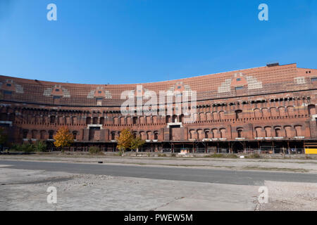 Salle des congrès - Kongresshalle est prévu d'être un centre de congrès pour le NSDAP. Construit par les Nazis pour leurs rassemblements il n'a jamais été terminée. Banque D'Images