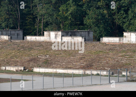 Parti nazi motifs rallye -Reichsparteitagsgelände. Congrès du Parti du Reich motif à Nuremberg, Allemagne. Adolf Hitler a tenu six rallyes de haine ici. Banque D'Images