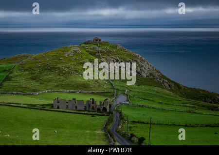 Paysage autour de Torr Head, une attraction de l'Irlande du Nord, situé dans le pays d'Antrim près de Ballycastle.