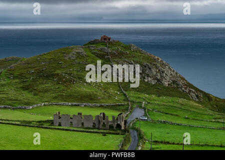 Paysage autour de Torr Head, une attraction de l'Irlande du Nord, situé dans le pays d'Antrim près de Ballycastle. Banque D'Images